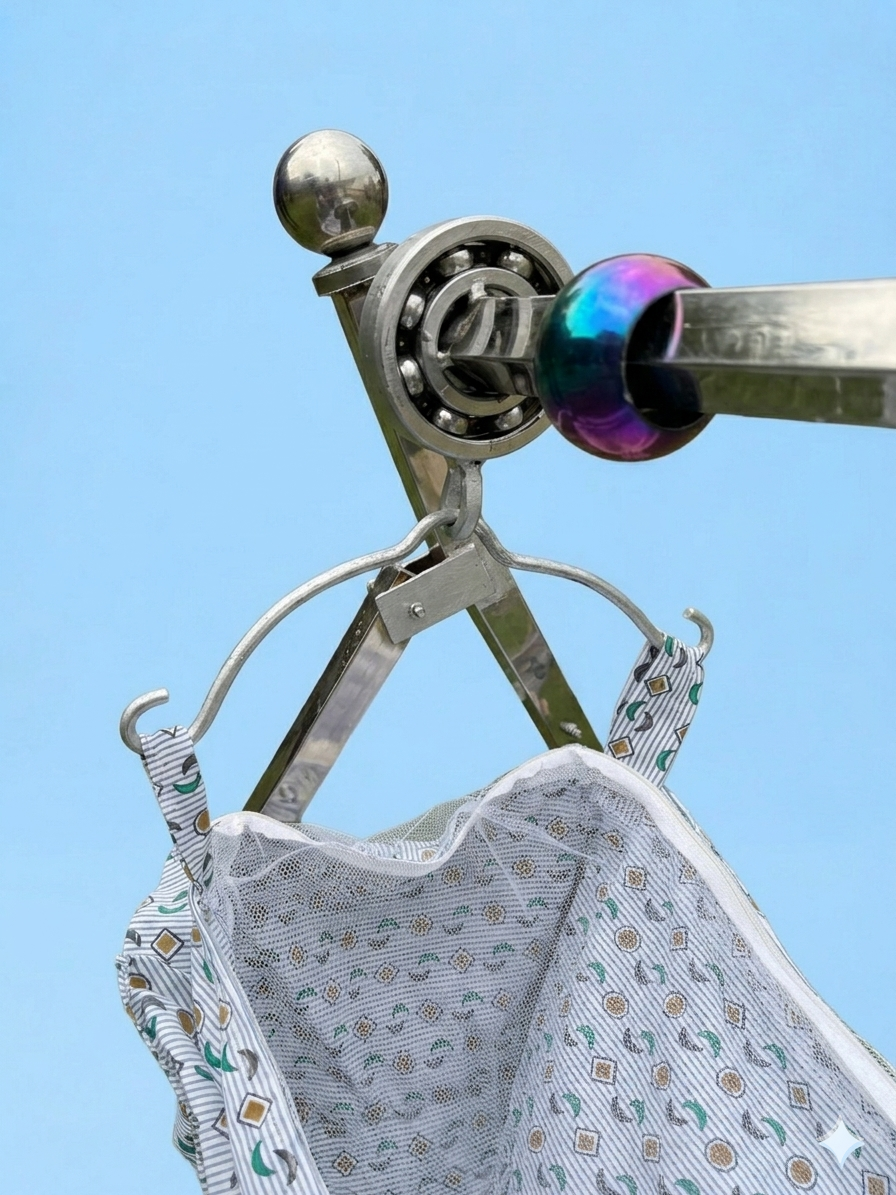 BABY CRADLE -- JHULANGI | Stainless Steel || Cube Pipe