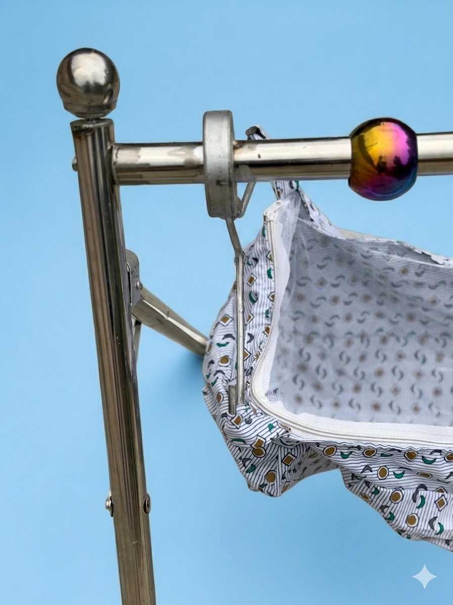 BABY CRADLE -- JHULANGI | STAINLESS STEEL || Round Pipe