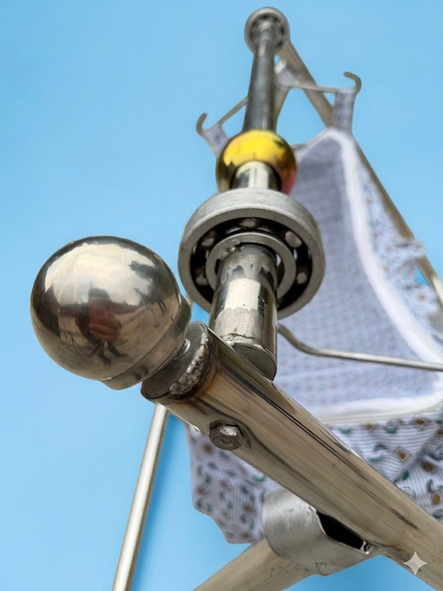 BABY CRADLE -- JHULANGI | STAINLESS STEEL || Round Pipe