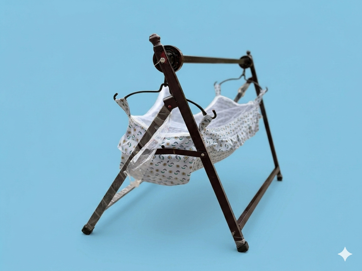 Iron Baby Jhulangi –- Cube/Square Shaped Pipe
