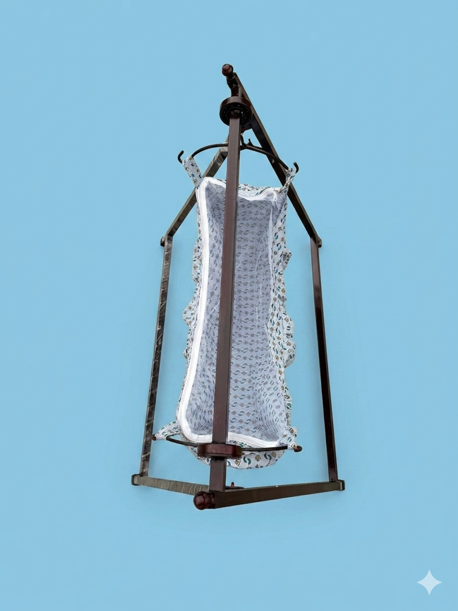 BABY CRADLE -- JHULANGI | Iron Metal || Cube Pipe