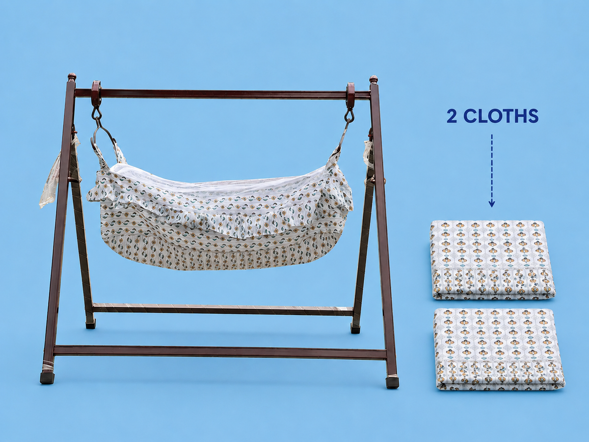 BABY CRADLE -- JHULANGI | Iron Metal || Cube Pipe