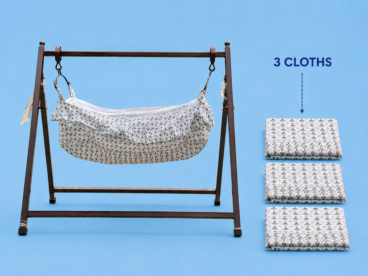 BABY CRADLE -- JHULANGI | Iron Metal || Cube Pipe