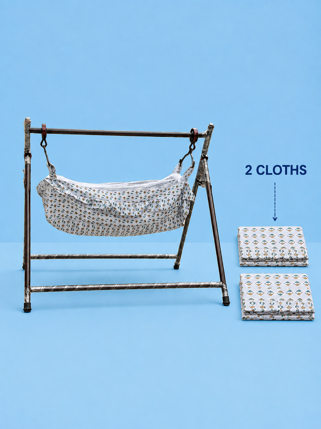 BABY CRADLE -- JHULANGI | Iron Metal || Round Pipe